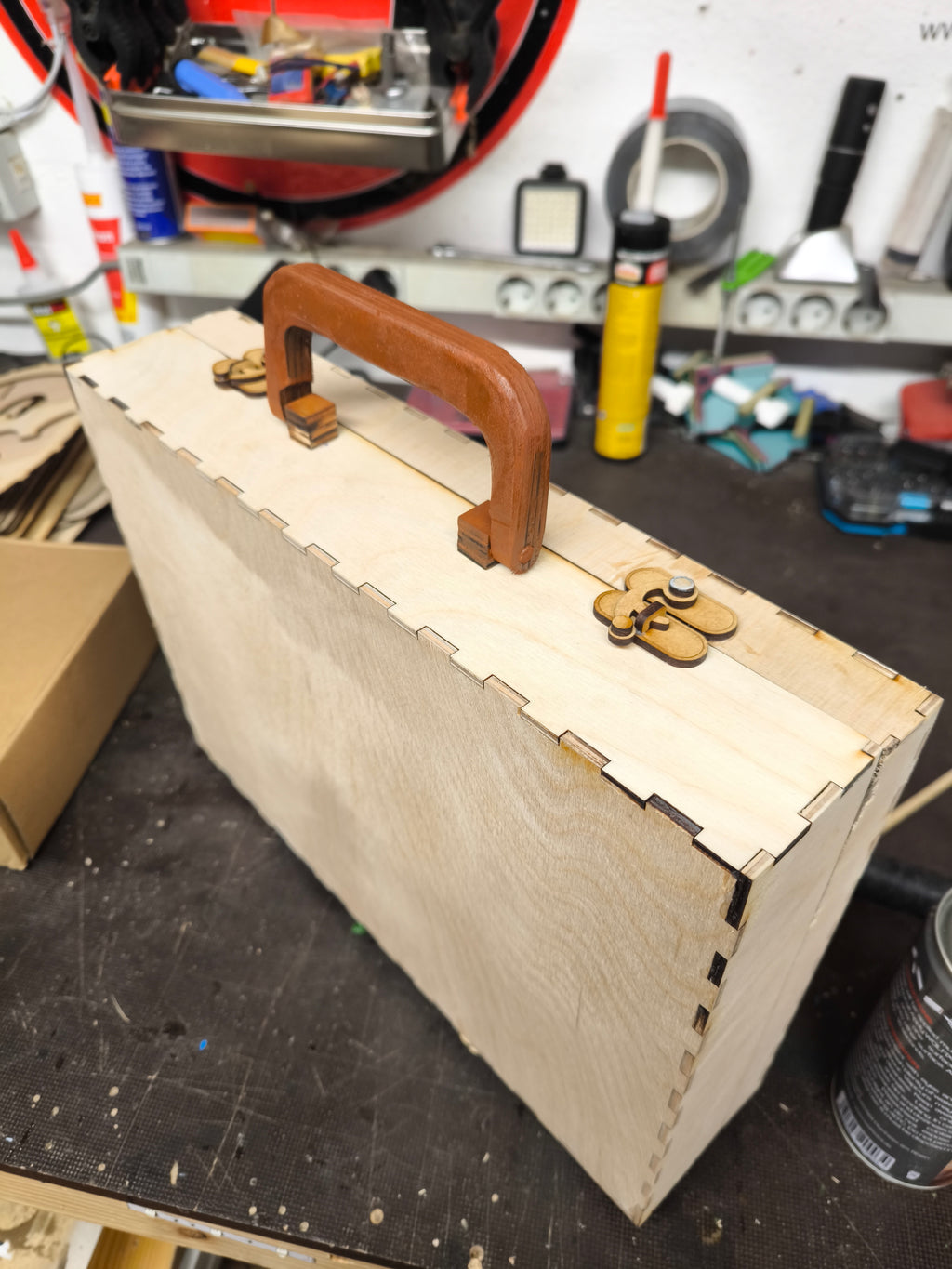 Holz Koffer ohne Gravur